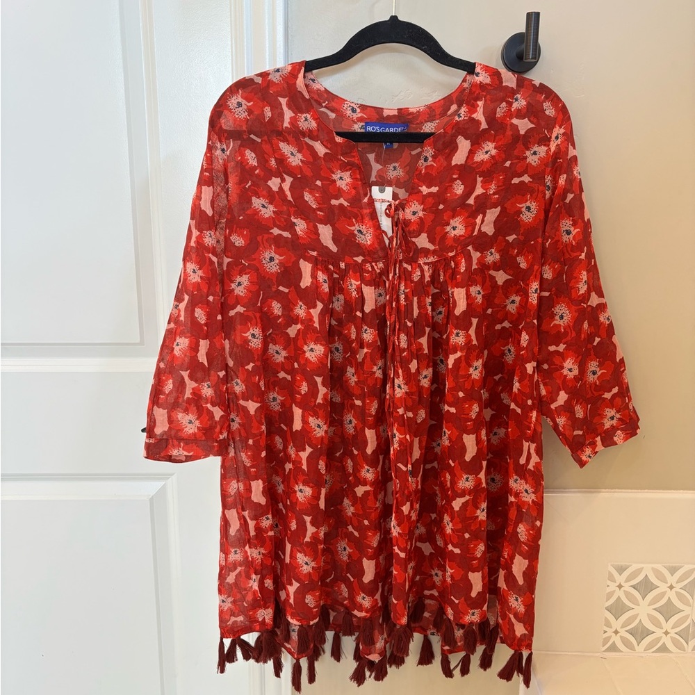 Anthropologie Floral Tunic Dress - Picture 9 of 14